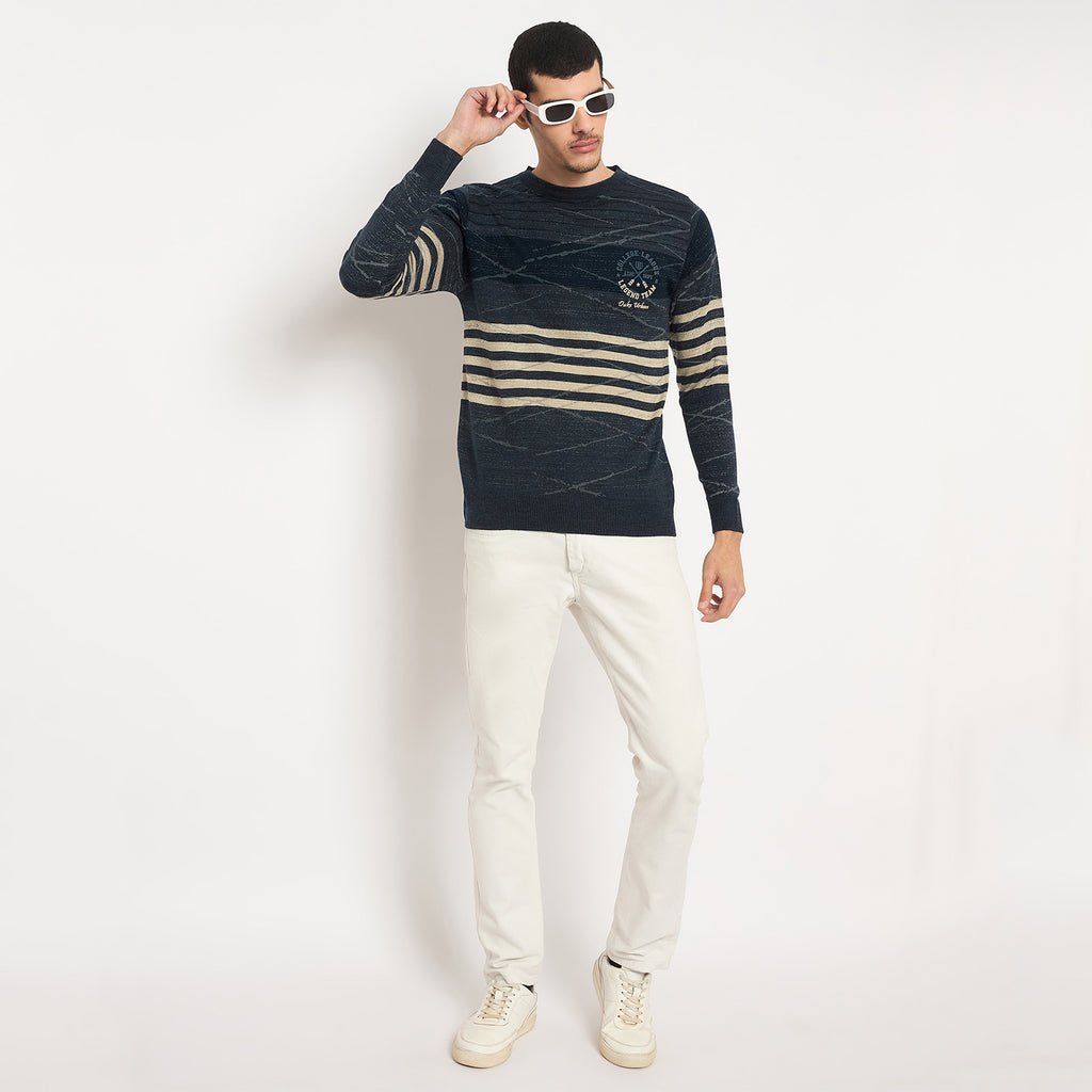 Duke Urban Men Full Sleeve Round Neck Sweater (SDS2210)