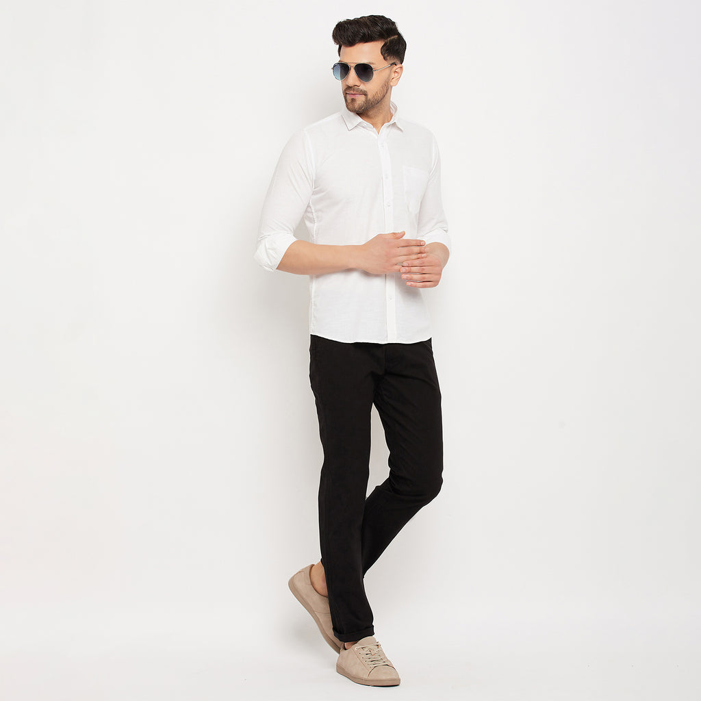 Duke Urban Men Full Sleeve Cotton Shirt (SDO8PLCB)