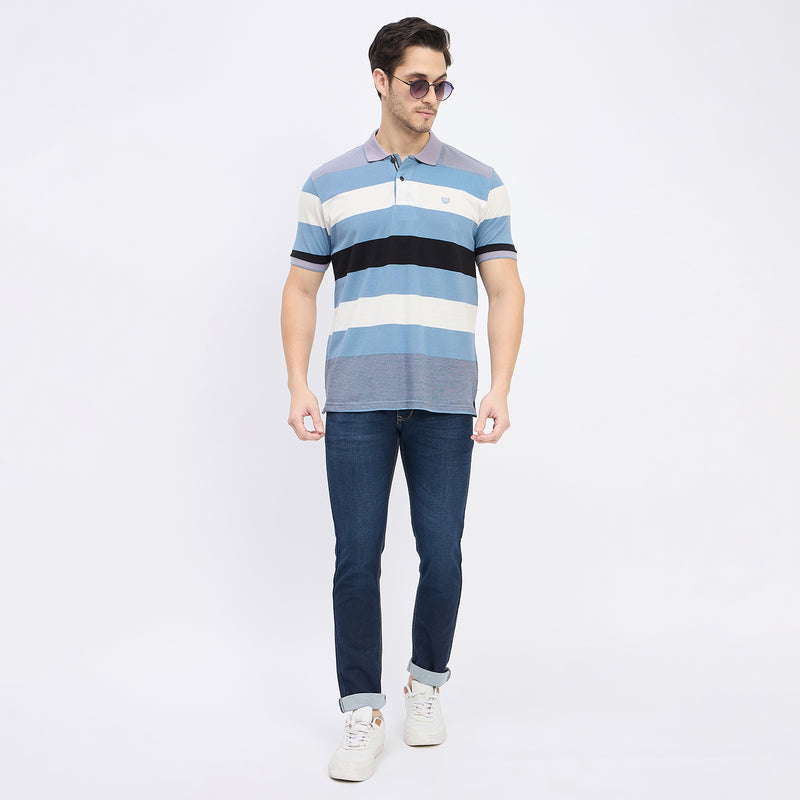 Duke Urban Men Half Sleeve Cotton T-shirt (LF7206)