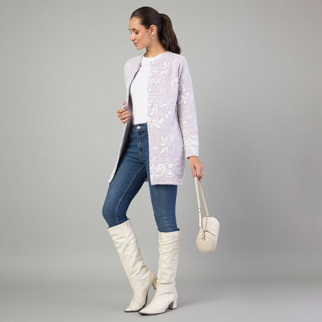 Duke Urban Women Long Coat Shortstyle Cardigan (ONSDS107)