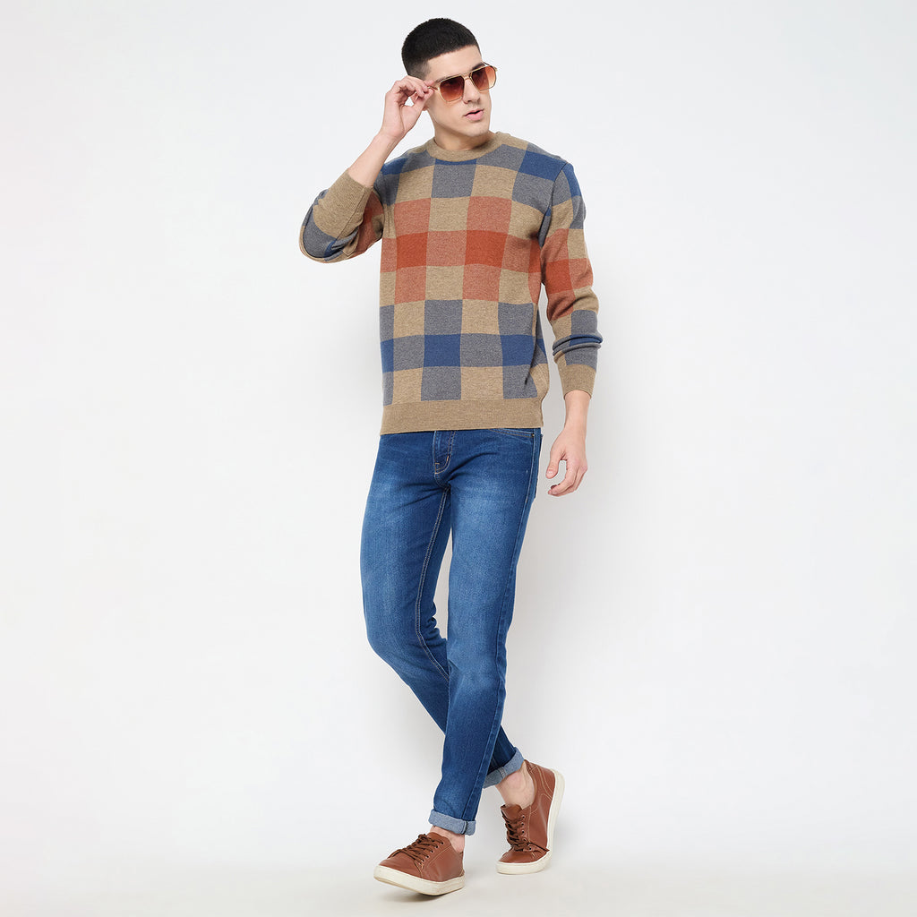 Duke Urban Men Round Neck Sweater (SDS2266)