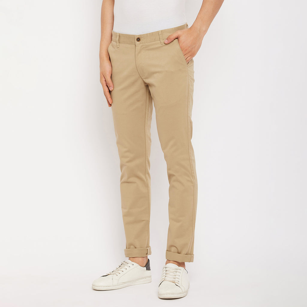 Duke Urban Men Slim Fit Cotton Trousers (SDT4514)