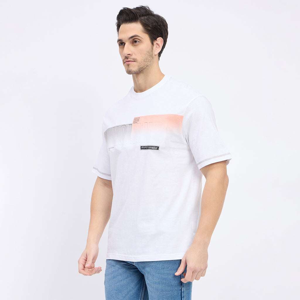 Duke Urban Men Half Sleeve Cotton T-shirt (LF7235)