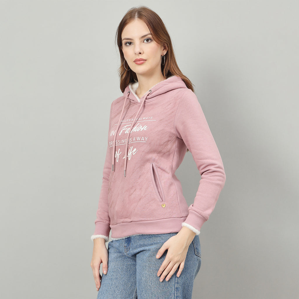 Duke Urban Women Hooded Regular Sweatshirt (LFX981)