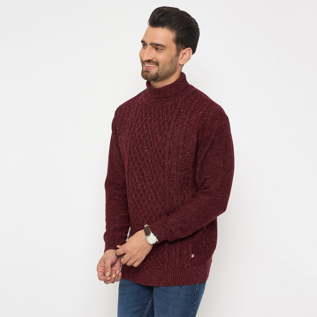 Duke Urban Men Full Sleeve High Neck Sweater (SDS2273)