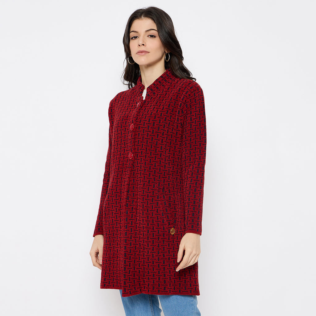 Duke Urban Women Full Sleeve Long Sweater (SDS1277)
