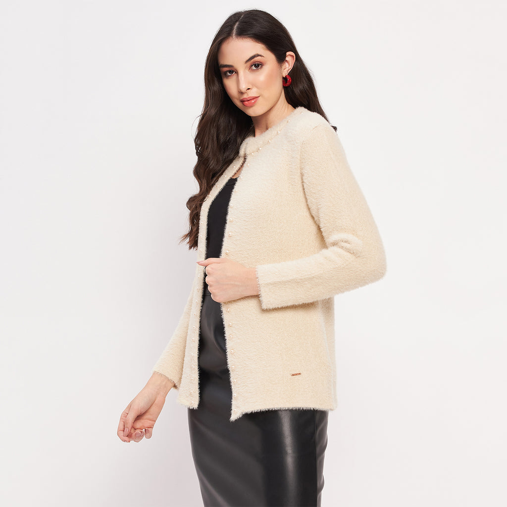 Duke Urban Women Full Sleeve Solid Shrug (LQS9791)