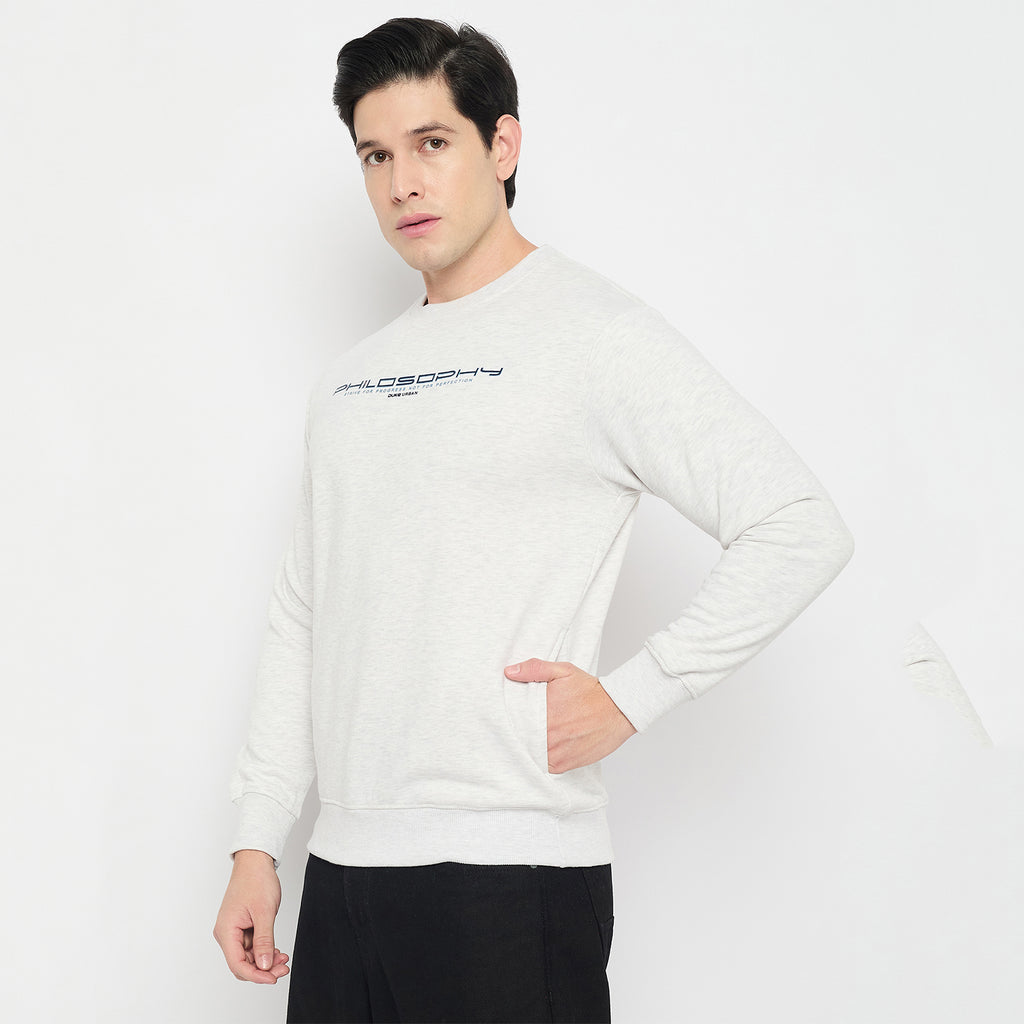 Duke Urban Men Solid Sweatshirt (LF6451)