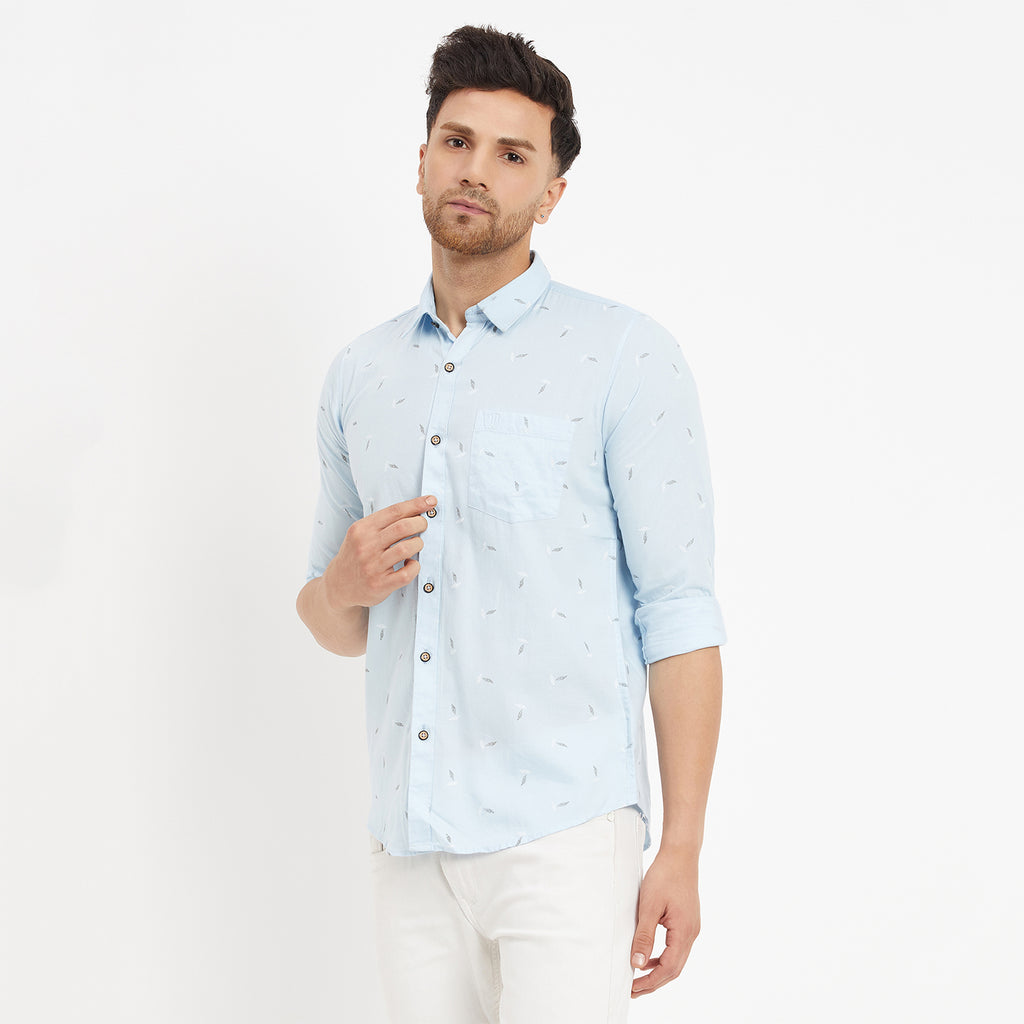 Duke Urban Men Full Sleeve Cotton Shirt (SD7PLDAQ)