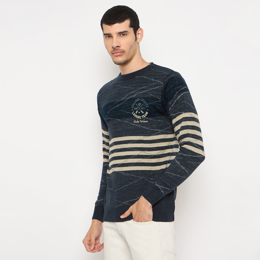 Duke Urban Men Full Sleeve Round Neck Sweater (SDS2210)