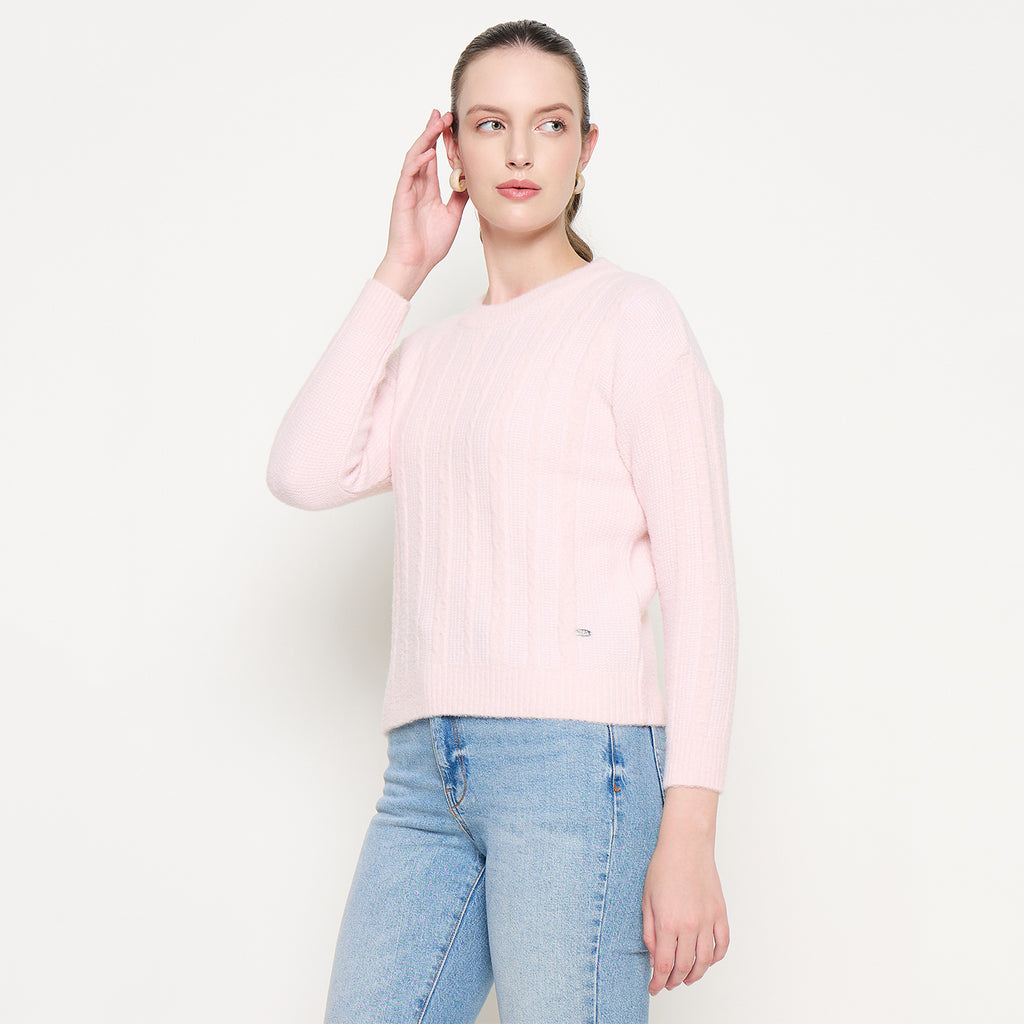 Duke Urban Women Full Sleeve Round Neck Pullover (SDS1391)