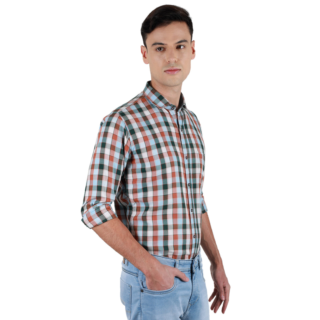 Duke Urban Men Full Sleeve Cotton Shirt (SDO8CKTX)