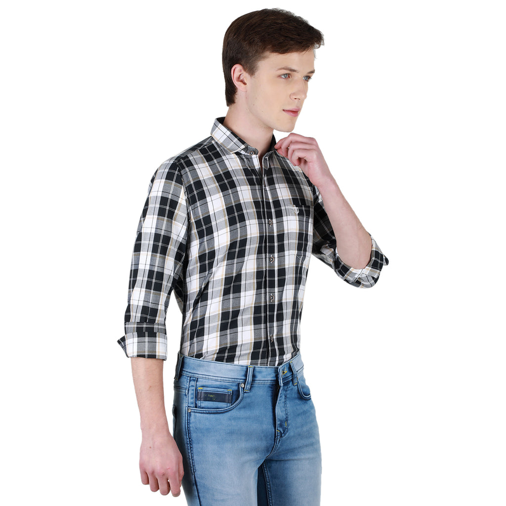 Duke Urban Men Full Sleeve Cotton Shirt (SDO8CKTW)