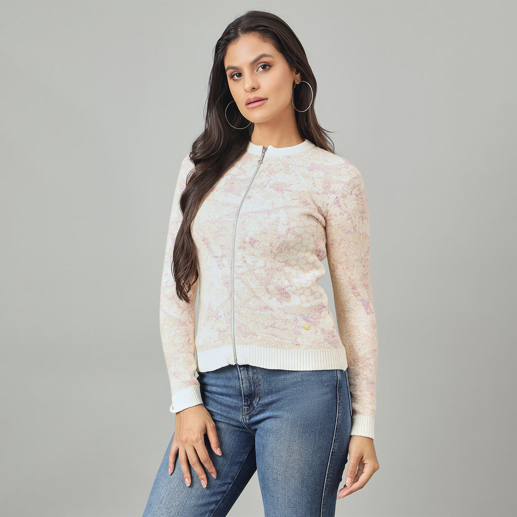 Duke Urban Women Full Zip Sweater (SDS1371)