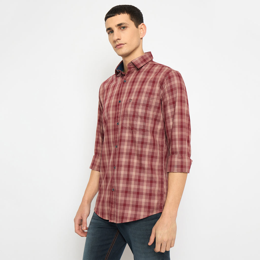 Duke Urban Men Full Sleeve Cotton Shirt (SDO5CKAQ)