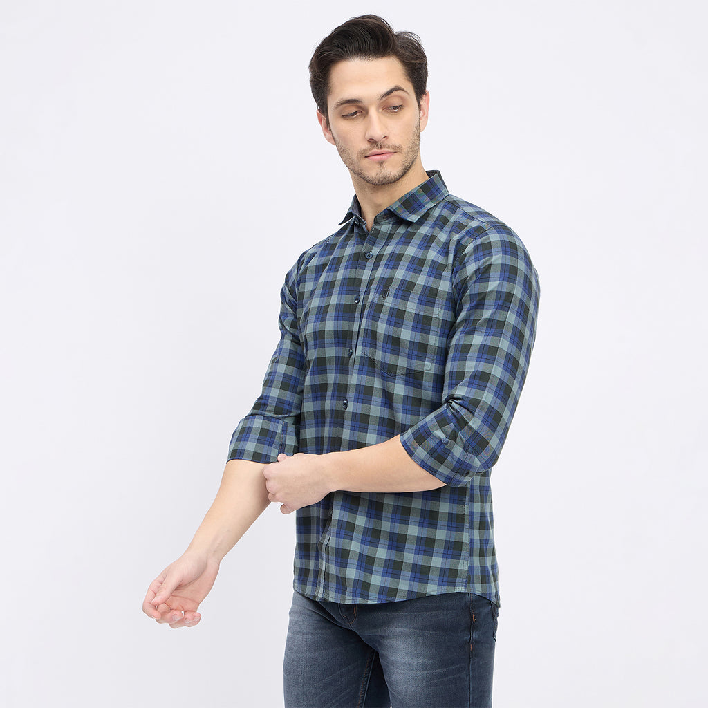 Duke Urban Men Full Sleeve Cotton Shirt (SDO8CKAM)