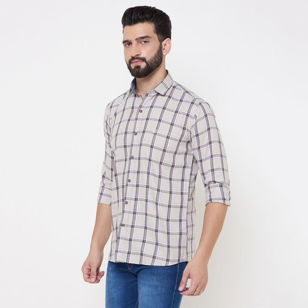 Duke Urban Men Full Sleeve Cotton Shirt (SDO8CKE)