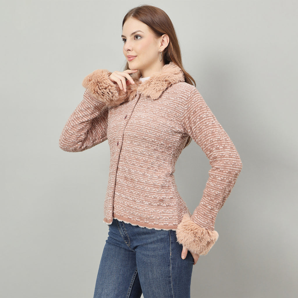 Duke Urban Women Front Open Short Sweater (SDS1308A)