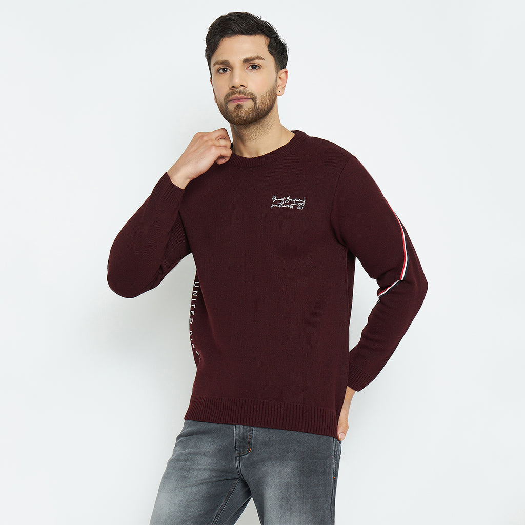 Duke Urban Men Full Sleeve Regular Fit Pullover (SDS2114)