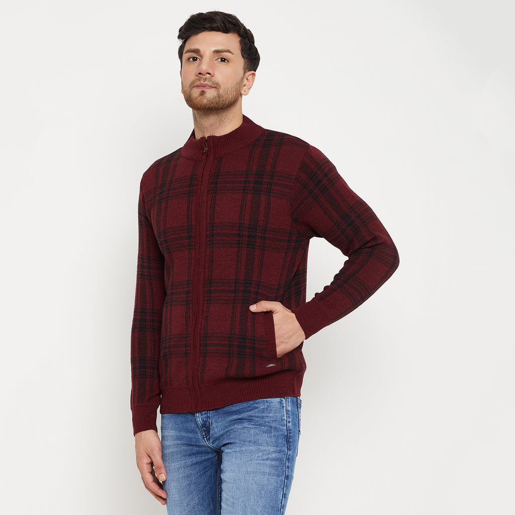 Duke Urban Men Full Sleeve Zipper Cardigan (SDS2154)