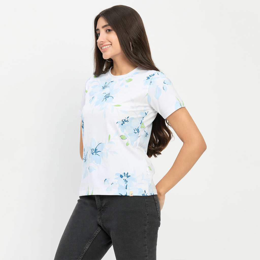 Duke Urban Women Half Sleeve Round Neck Top (LFX3287)