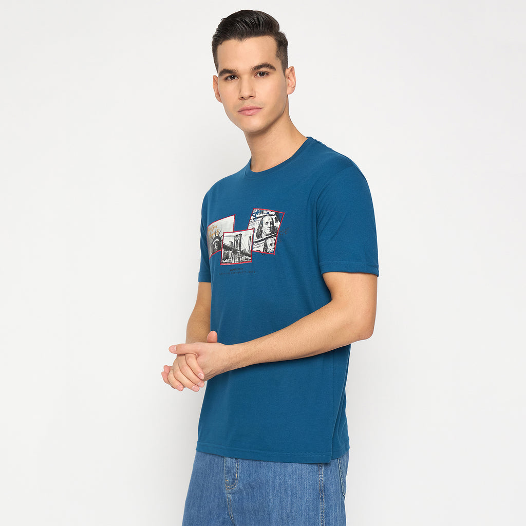 Duke Urban Men Half Sleeve Cotton T-shirt (ONLF301)