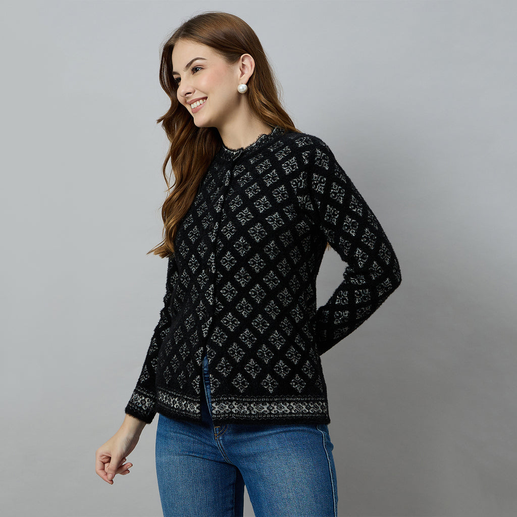 Duke Urban Women Front Open Short Cardigan (ONSDS105)