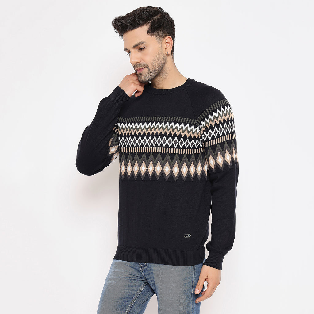 Duke Urban Men Full Sleeve Round Neck Pullover (SDS2186)
