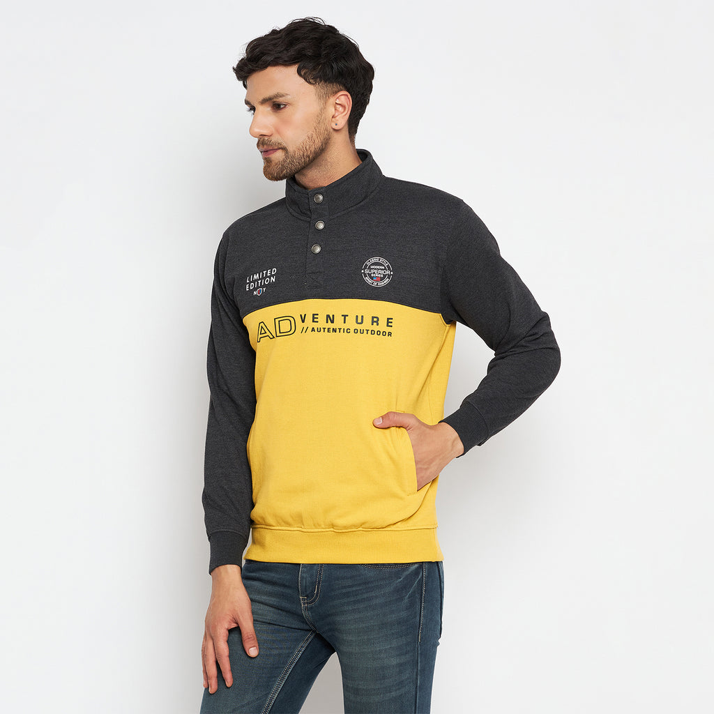 Duke Urban Men High Neck Sweatshirt (LF6131)