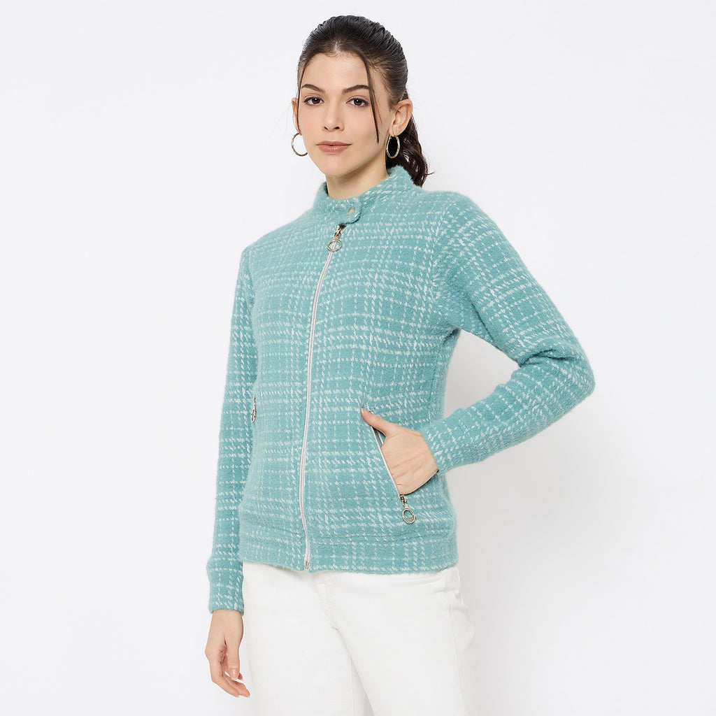 Duke Urban Women Full Sleeve Zipper Sweatshirt (LFX863)