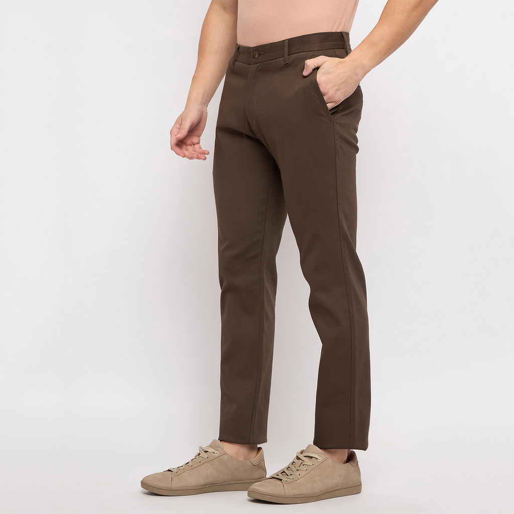 Duke Urban Men Flatfront Narrowfit Chinos Trousers (SDT4596)