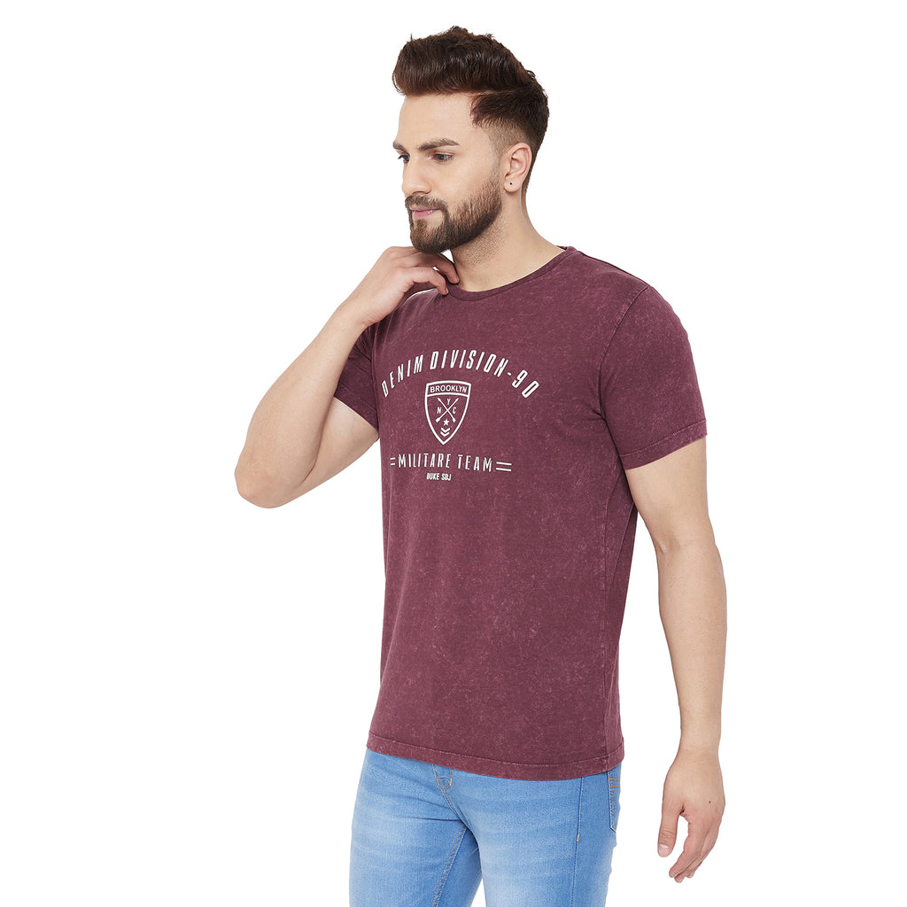 Duke Urban Men Half Sleeve Cotton Tshirt (LF4647)