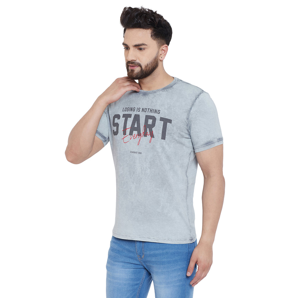 Duke Urban Men Half Sleeve Cotton T-shirt (LF4566)