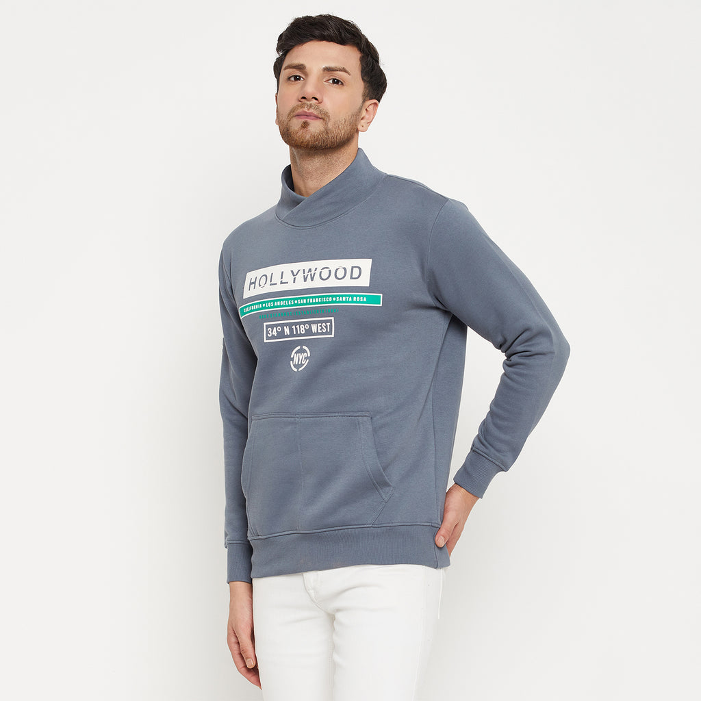 Duke Urban Men Cowl Neck Sweatshirt (LF6318)