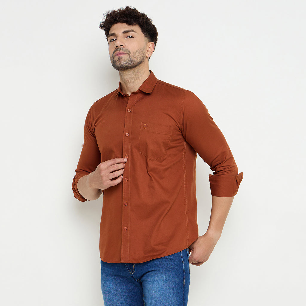 Duke Urban Men Full Sleeve Cotton Shirt (SDO8PLTA)