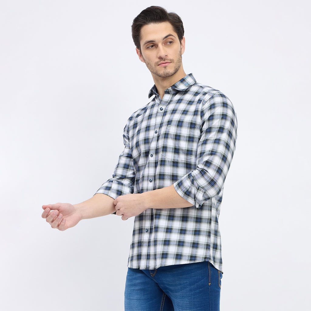 Duke Urban Men Full Sleeve Cotton Shirt (SDO8CKAS)