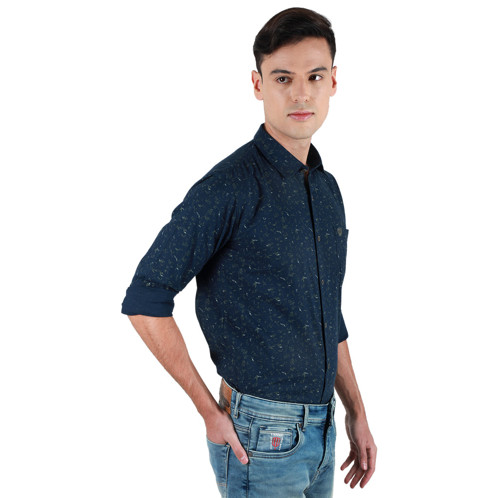 Duke Urban Men Full Sleeve Cotton Shirt (SDO6PRTF)