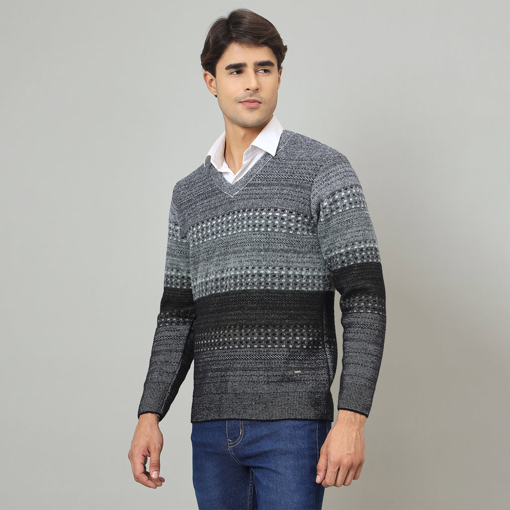 Duke Urban Men Full Sleeve V Neck Sweater (SDS2247)