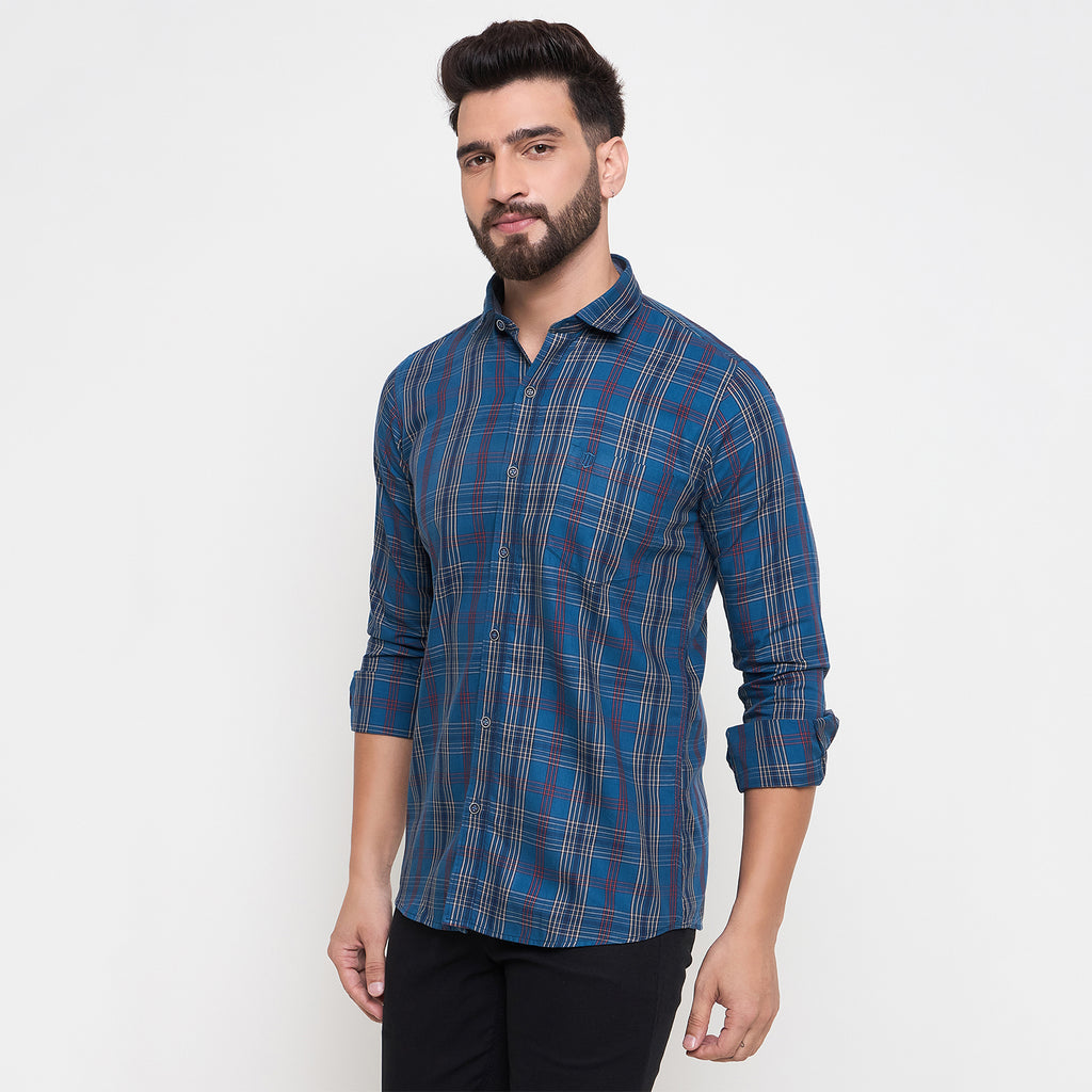 Duke Urban Men Full Sleeve Cotton Shirt (SDO8CKQ)