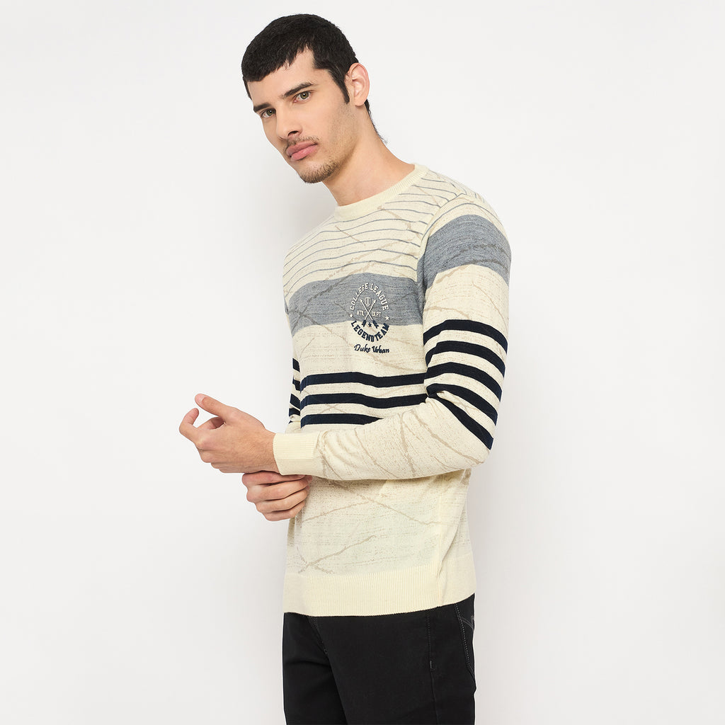Duke Urban Men Full Sleeve Round Neck Sweater (SDS2210)