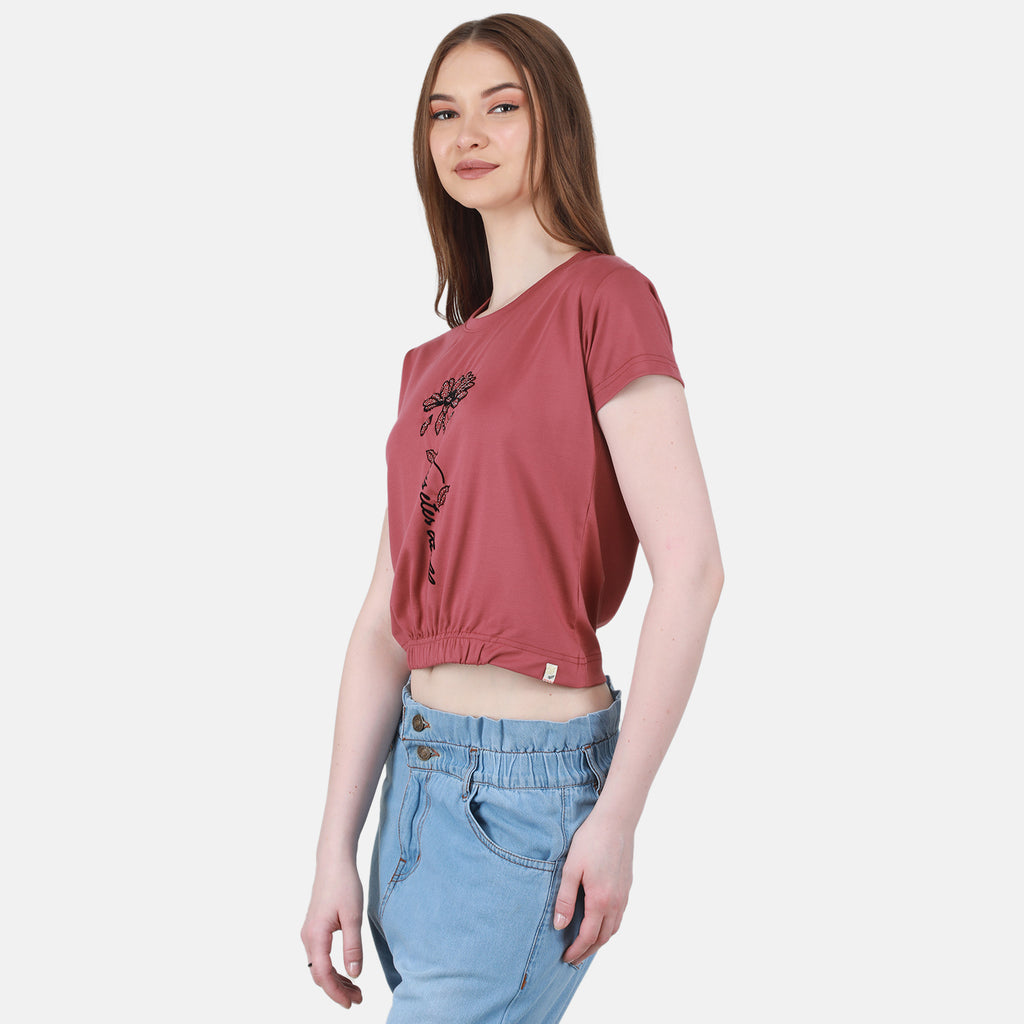 Duke Urban Women Round Neck Printed Top (LFX892)