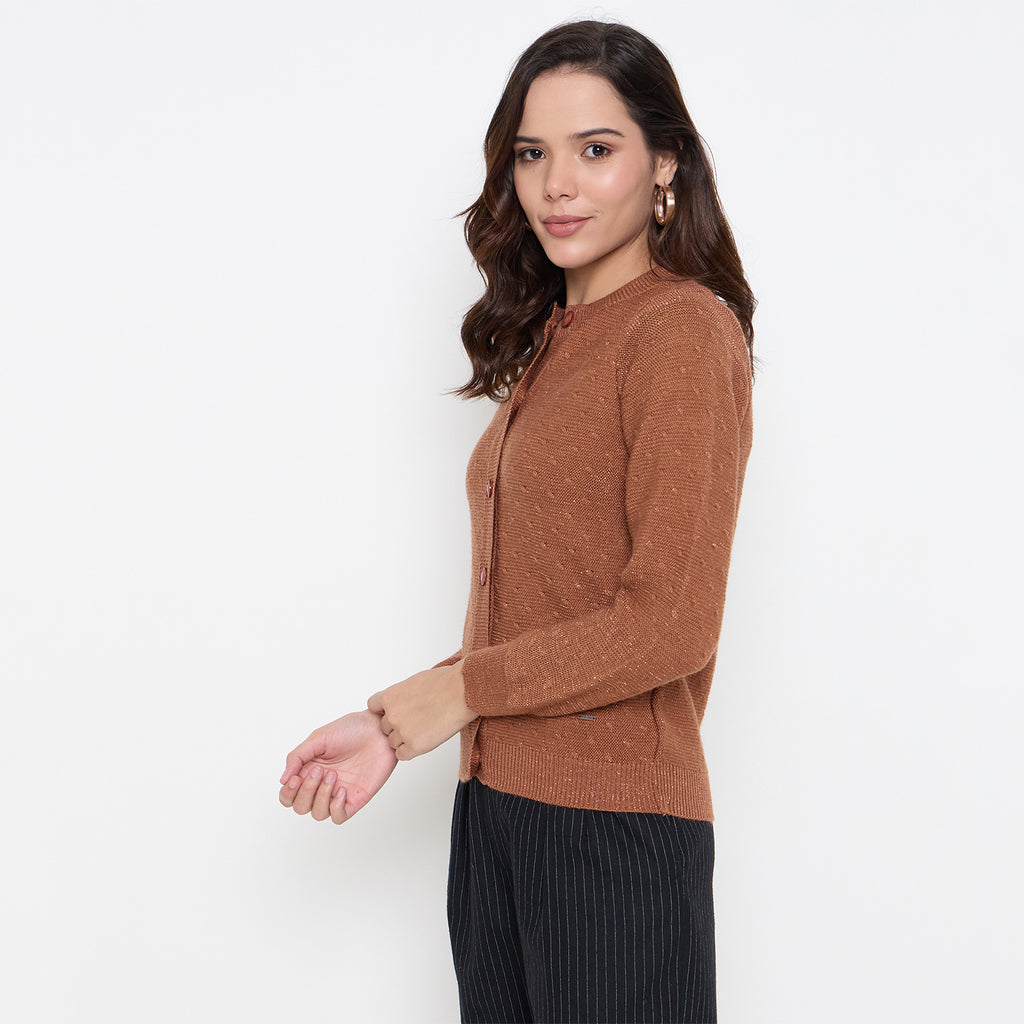 Duke Urban Women Full Sleeve Front Open Sweater (SDS1324)