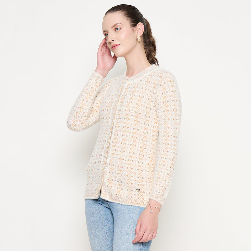 Duke Urban Women Full Sleeve Front Open Sweater (SDS1279)