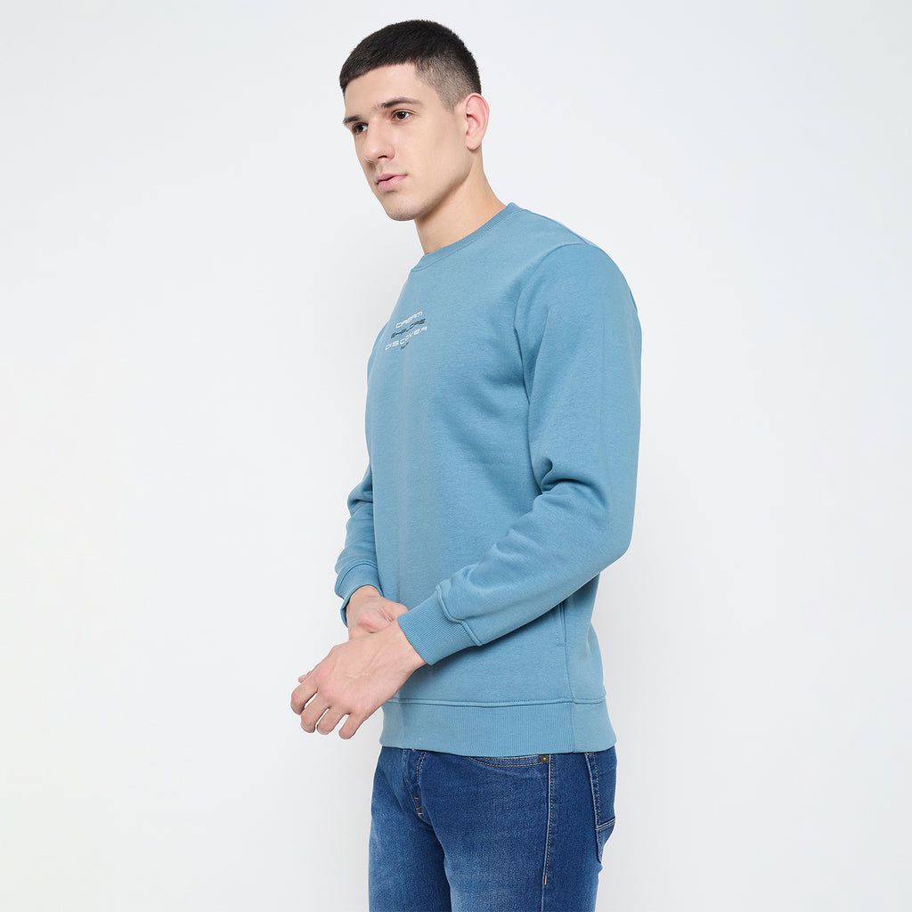 Duke Urban Men Solid Sweatshirt (LF6451)