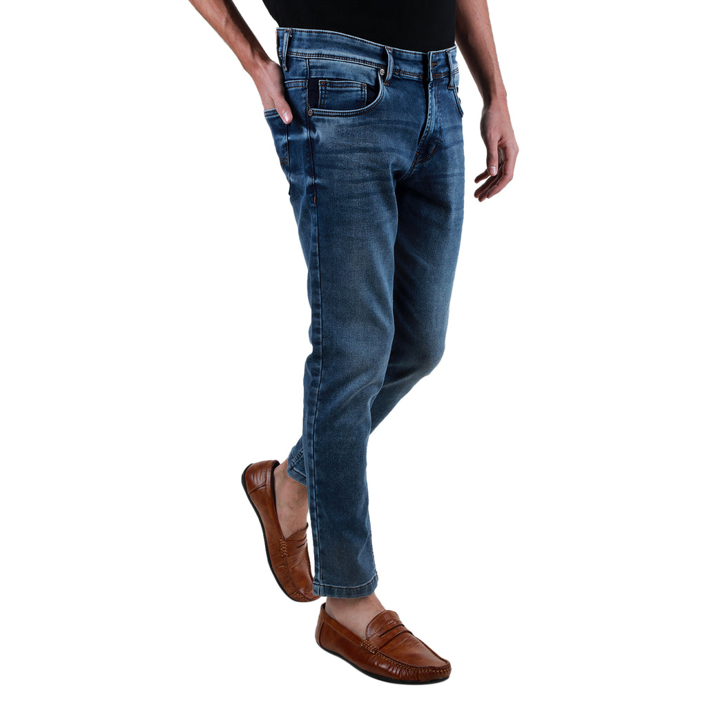 Duke Urban Men Stretchable Ankle Length Slim Fit Jeans (SDD5462)