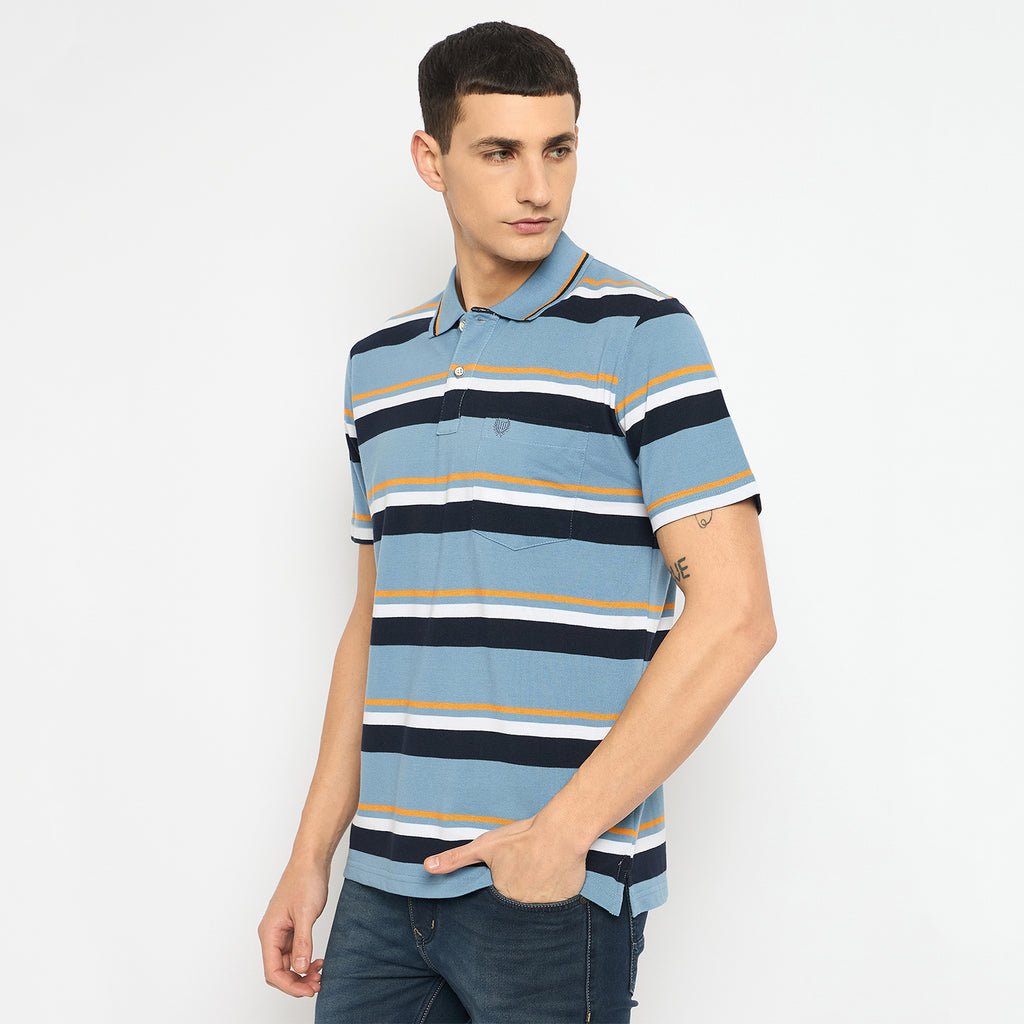 Duke Urban Men Half Sleeve Cotton Tshirt (LF7263)