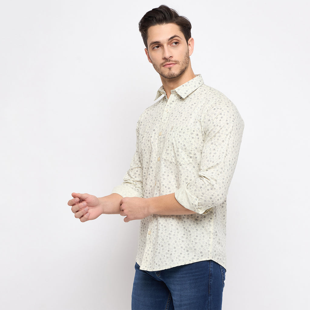 Duke Urban Men Full Sleeve Cotton Shirt (SDO7PRTF)