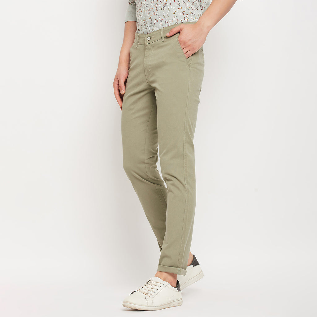 Duke Urban Men Slim Fit Cotton Trousers (SDT4580)