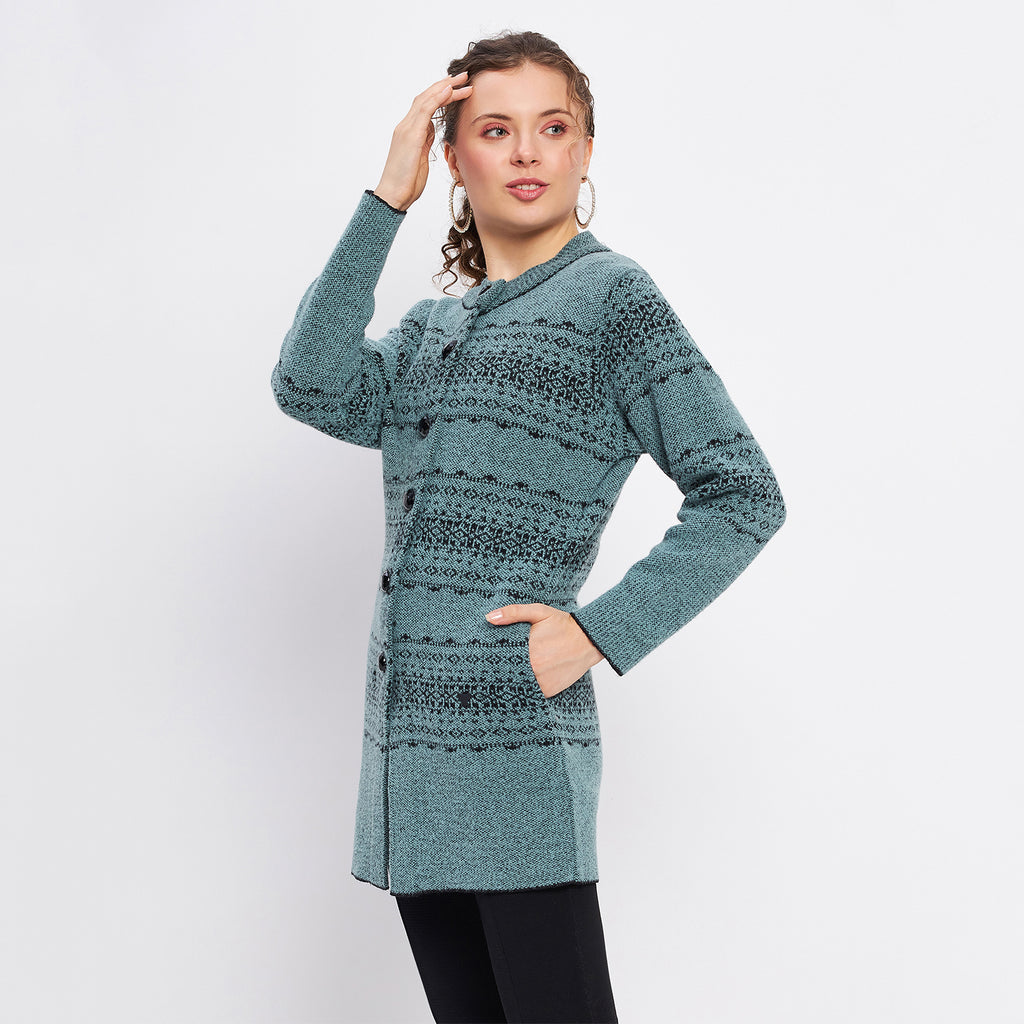 Duke Urban Women Full Sleeve Cardigan (SDS1093)