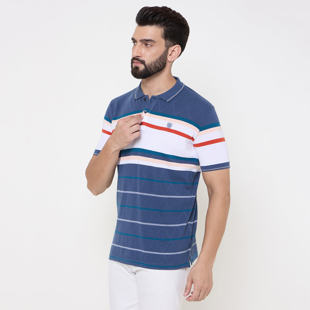 Duke Urban Men Half Sleeve Cotton T-shirt (LF7183)